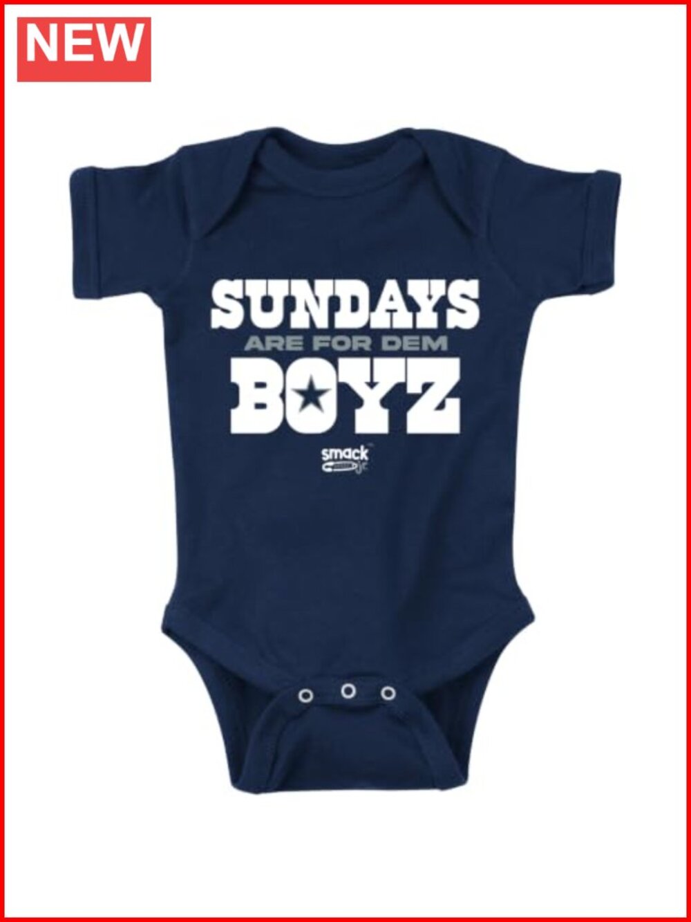 Dallas Football Baby Toddler Tee Dem Boyz Game Day Shirt